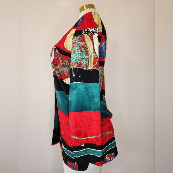 Vintage Barrie Stephens Abstract Blazer - Picture 6 of 14